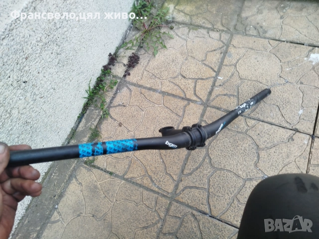 Кормило 31.8 с лапа за стержен 28.6 за велосипед колело betgamont , снимка 2 - Части за велосипеди - 54153570