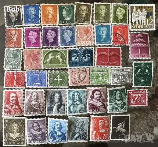 Сет пощенски марки Нидерландия 1943-1944г