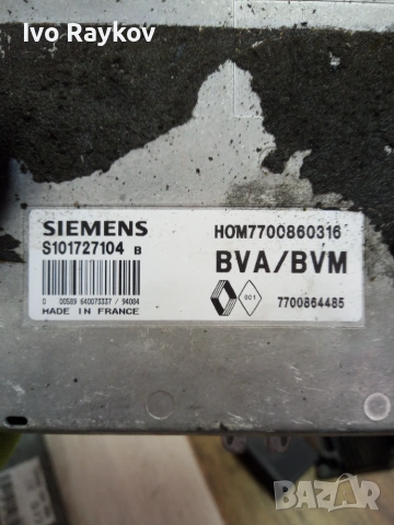 Компютър, ECU , RENAULT LAGUNA 2.0 SIEMENS, S101727104 B, S101727104B, HOM7700860316, 7700864485, снимка 3 - Части - 55250516