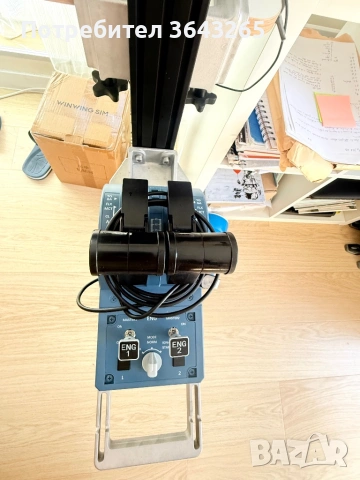 Продавам joystick и throttle за летене за компютър, снимка 4 - Джойстици и геймпадове - 54674952