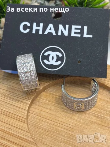 Chanel🔝Miu Miu Дамски Обеци - Различни Модели Код SK1988, снимка 2 - Обеци - 55629909
