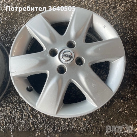 4/100/15 nissan micra, снимка 3 - Гуми и джанти - 54531114