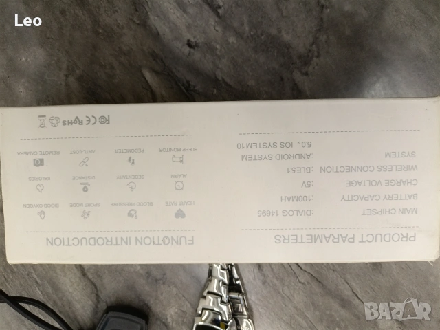 Смарт Часовник Lemfo H8 Pro, снимка 6 - Дамски - 53969501