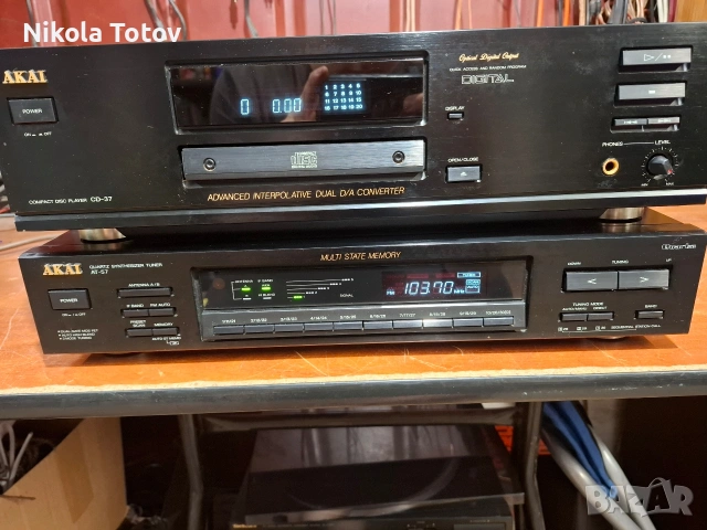Продава се плеър и тунер Akai. , снимка 2 - Ресийвъри, усилватели, смесителни пултове - 54987329