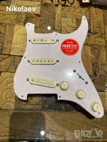 Pre-Wired Strat Pickguard , снимка 8 - Китари - 55259166