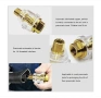 Мини лубрикатор за пневматични инструменти 1/4" ABAC 753154, снимка 2