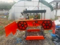 Полуавтоматична хоризонтална лентова дъскорезница (гатер) RS31E 7.5 kW 400V, снимка 1