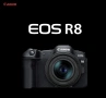 НОВО!!! Безогледален фотоапарат Canon - EOS R8, 24.2MPx, Black + Батерия LP-E17  , снимка 1