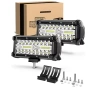 Комплект 2 броя LED BAR фарове 240W, 24000LM – IP68, 12V/24V, за трактор, камион, ATV, офроуд 10368, снимка 11