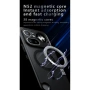 Магнитен Матов Калъф за Nothing Phone (4a) Pro - TPU+PC, 2.4m Airbag, 0.5mm защита, Черен, снимка 4