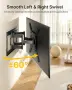 Нова Ултратънка ТВ стойка за стена телевизор 23-75 инча, VESA 400x400, до 45 кг, снимка 4