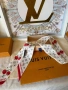 Louis Vuitton Bandeau Scarf копринен шал , снимка 8
