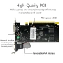 Видеокарта QTHREE GeForce 210 - 1GB DDR3 HDMI DVI VGA 64-битова – Low Profile, снимка 7