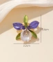 Брошка Орхидея Катлея, снимка 2