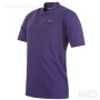 Мъжка блуза"Slazenger" в лилаво с класическа яка и къси ръкави, снимка 1