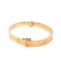 Златна дамска гривна Cartier 6,87гр. 14кр. проба:585 модел:39802-5, снимка 2