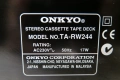 Onkyo TA-RW244 S, снимка 8