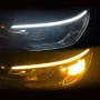 LED дневни светлини (DRL) тип лента 60 см с динамичен мигач LED FLOW, IP65, авто тунинг 10190, снимка 5