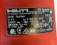 Hilti TE 6-A22 AVR - Акумулаторен безчетков перфоратор 2x22V 5.2Ah, снимка 5