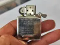 Оригинална запалка zippo The nato school 2003 г, снимка 6