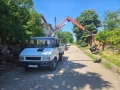Услуги с тристранен самосвал с кран, снимка 1