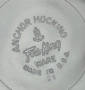 Винтидж порцеланово плато Anchor Hocking Fire-King с позлатен кант – USA, 1949 г., снимка 4