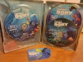 Finding Nemo DVD + Finding Dory blu ray steelbook , снимка 9