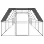 Птичарник на открито vidaXL, 3x12x 2 м, поцинкована стомана. , снимка 2