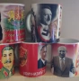 Чаши с лика на известни личности-10бр., снимка 5
