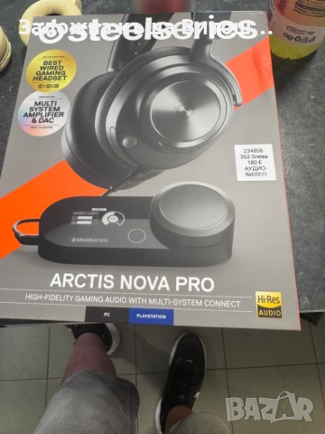 Геймърски Слушалки SteelSeries nova 10 pro, снимка 5 - Слушалки и портативни колонки - 54826841