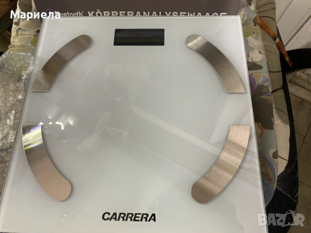 Carrera Bluetooth Кантар за телесно тегло до 180 кг., снимка 6 - Други - 54591819