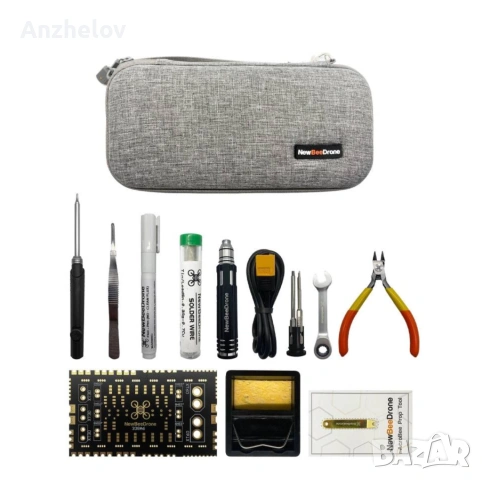 NewBeeDrone Tool Kit V1.6 кит за поправка на дронове, поялник, drone repair