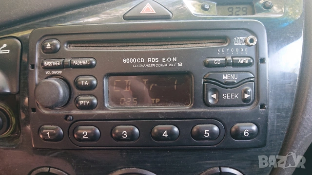 Работещо CD6000 c AUX за форд, ford. , снимка 5 - Аксесоари и консумативи - 54408070
