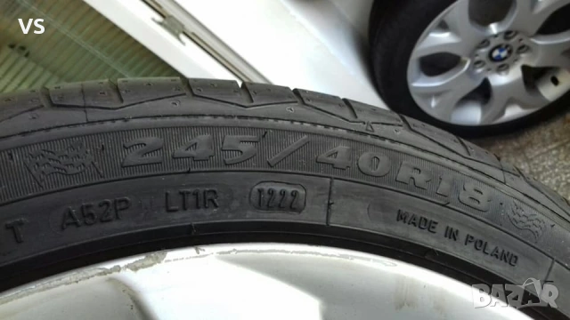 BMW Джанти с гуми 18 цола - спорт пакет, снимка 2 - Гуми и джанти - 54083594
