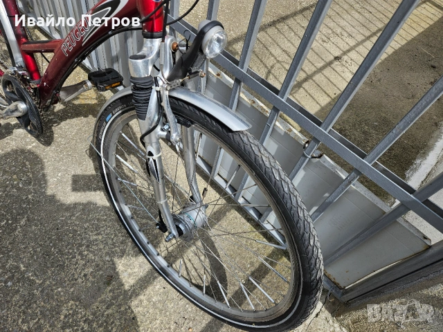 Алуминиев велосипед 28 цола PEUGEOT-шест месеца гаранция, снимка 2 - Велосипеди - 54500539