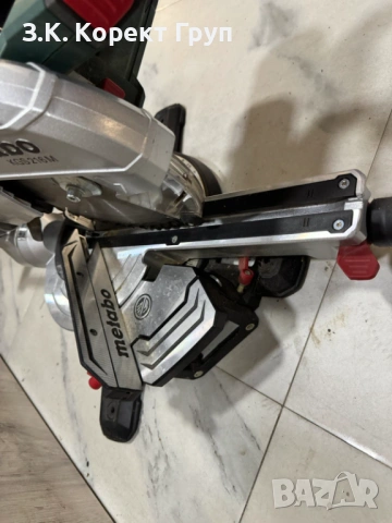 Потапящ герунг циркуляр Metabo KGS 216 M PCL 1500 W 216 мм, снимка 12 - Триони и циркуляри - 54599856