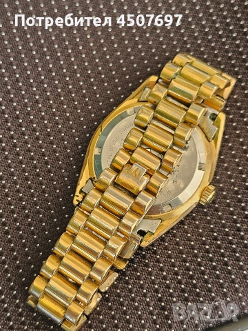 Мъжки часовник Bulova Day Date Automatic 36 мм, 1980г., снимка 4 - Мъжки - 55075658