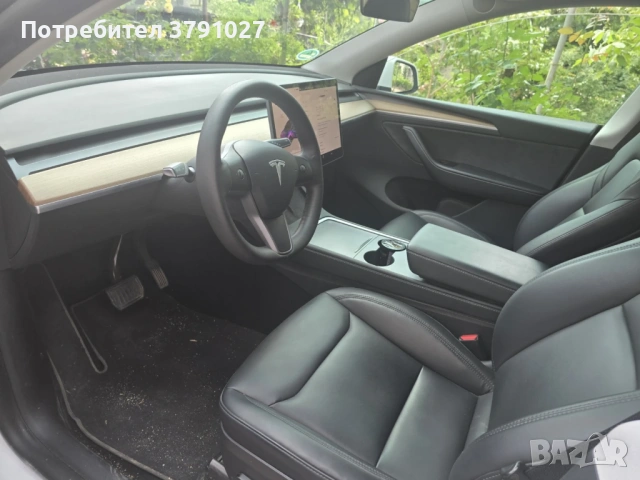 Tesla Model Y FSD PAID long range AWD 4x4 теглич реална цена и гаранция, снимка 5 - Автомобили и джипове - 54833733