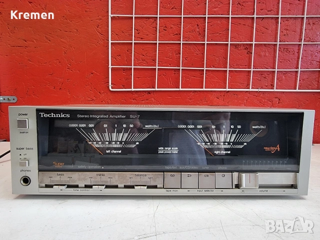 Усилвател TECHNICS SU-7, снимка 3 - Ресийвъри, усилватели, смесителни пултове - 54339688