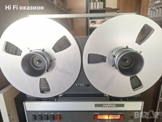 Магнетофон Revox A77 2 track, снимка 3 - Декове - 54865422
