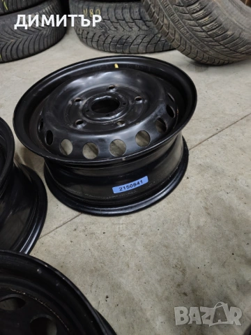 4бр.Железни джанти 15ки за FORD Transit 5x160 6.5J с датчици, снимка 4 - Гуми и джанти - 54095546