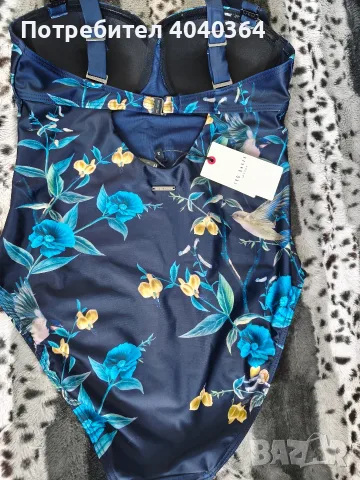 Ted Baker цял бански S/M, снимка 4 - Бански костюми - 55413649