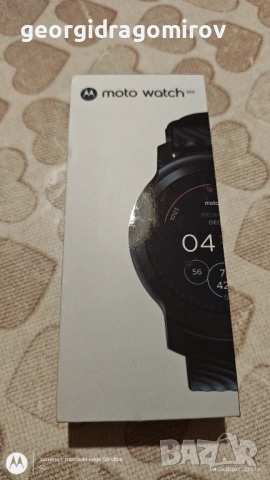 Смарт часовник Motorola Moto Watch 100, снимка 5 - Смарт гривни - 54784693