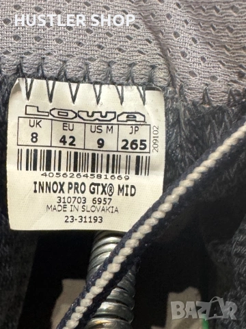 Мъжки туристически обувки LOWA INNOX PRO GORE-TEX. Размер 42, снимка 8 - Други - 54567779