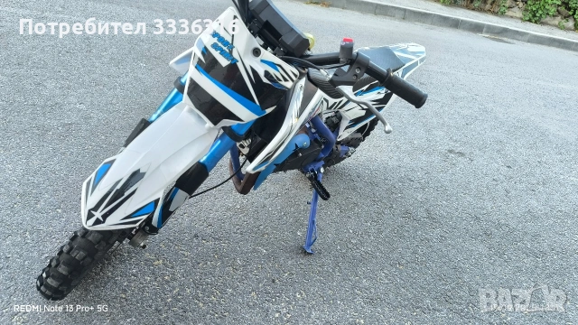 Детско моторче 50 cc pocket bike , снимка 4 - Мотоциклети и мототехника - 54989497