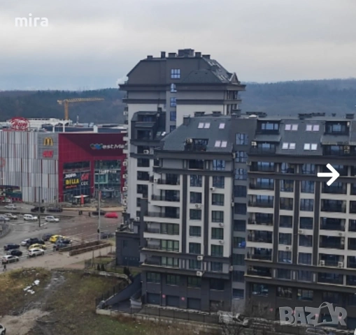 2 стаен апартамент Люлин 10 до метростанция 'Западен Парк', West Mall