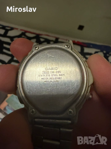 часовник CASIO DW-285(модул 1848) за части - рядък модел Illuminator, снимка 4 - Мъжки - 54542347