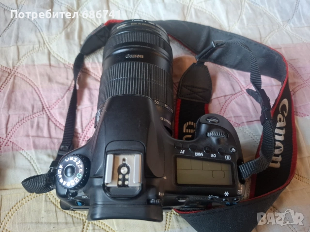 Фотоапарат Canon 60D+обектив 18-135mm IS, снимка 4 - Фотоапарати - 54022063