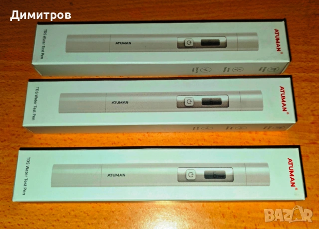 Тестер за вода ATUMAN създаден по технология на Xiaomi, снимка 2 - Други - 54905095