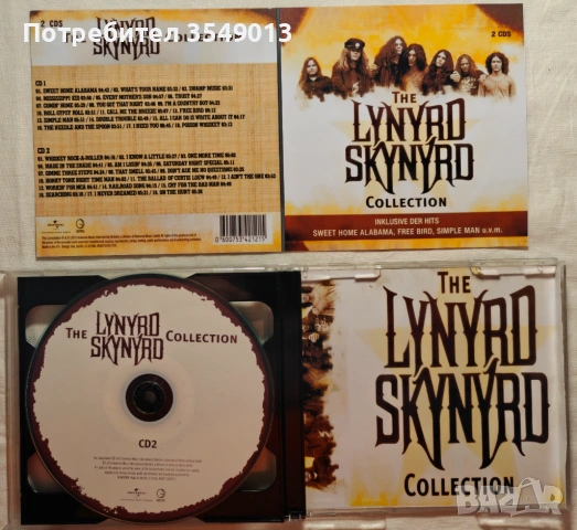CD / ЦД компакт диск - Lynyrd Skynyrd - The Lynyrd Skynyrd Collection - 2013 [2 CD], снимка 5 - CD дискове - 54429923